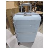 Samsonite Freeform Hardside Carry-On Luggage with Spinner Wheels - Hardshell Suitcase - TSA, Airline-Approved - Expandable Hard Shell, Smooth Rolling Wheels for Lightweight Travel - Powder Blue