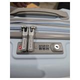 Samsonite Freeform Hardside Carry-On Luggage with Spinner Wheels - Hardshell Suitcase - TSA, Airline-Approved - Expandable Hard Shell, Smooth Rolling Wheels for Lightweight Travel - Powder Blue