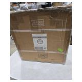 FirsTime & Co. Bronze Big Time Wall Clock, Large Vintage Decor for Living Room and Home Office, Round, Plastic, Farmhouse, 40 inches