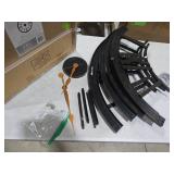 FirsTime & Co. Bronze Big Time Wall Clock, Large Vintage Decor for Living Room and Home Office, Round, Plastic, Farmhouse, 40 inches