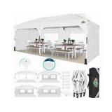 10x20 pop up gazebo white