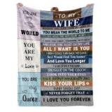 Purdicra Wife Gift Blanket