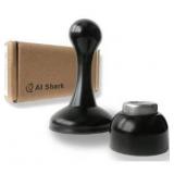 AI Shark Door Stop, Matte Black