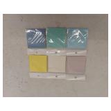 300 Sheets 6 Pads Transparent Sticky Notes, 3" x 3" Clear Sticky Notes Waterproof Self-Adhesive