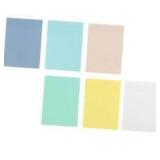 300 Sheets 6 Pads Transparent Sticky Notes, 3" x 3" Clear Sticky Notes Waterproof Self-Adhesive