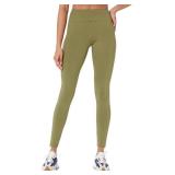 Amazon Essentials Womens Active Sculpt Medium Waist Full Length Leggings, Dark Olive, 3X