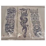 Aresvns Temporary Arm Sleeve Tattoos, 5 Pack