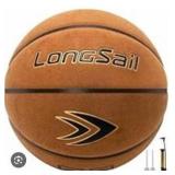 Longsail Indoor/Outdoor Basketball with pump - Size 7 (29.5")