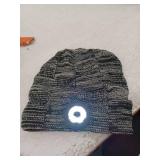 LED Beanie with Light - Rechargeable Winter Hat