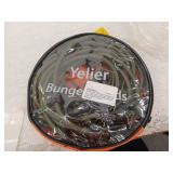 Heavy Duty Bungee Cord Set with Hooks - 8 Pack- Dark Green