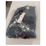 Womens Blue Stitch Crewneck Sweater Size Lg