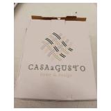 CASAGUSTO Boho Sherpa Throw Blanket, Purple