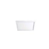 WAC Lighting Square 7  1-Light 3000K Energy Star Aluminum Flush Mount in White, 2 Pack
