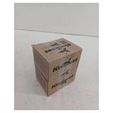 Kwikset One Sided Deadbolt, Matte Black, 2 Pack