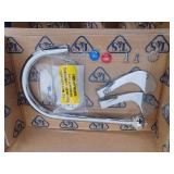 T And S Brass B-2866-05-Fc15 1.4 GPM 8  Concealed Deck Mounted Lavatory Faucet - Chrome