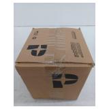 Progress Lighting White 1-Light Flush Mount with White Glass