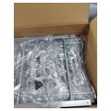 5-Tier Silver Gallon Water Jug Rack - Retail: $49