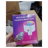 Remote Control Color Changing Night Light - Retail: $12