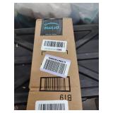 White Mesh Retractable Wall-mounted Dog/Cat Gate, 5ft