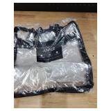 2 Pack Clear Stadium Approved Tote Bags  12x6x12 Large Transparent Totes with Zippers  Handles for Concerts  Sporting Events  Music Festivals  Work  School  Gym - Retail: $26