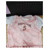 Girls Athletic Shirt/Shorts, Pink, Sizes 9-10