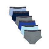 Fruit of the Loom Men s Fashion Briefs  6 Pack  Sizes S-3XL - Retail: $35
