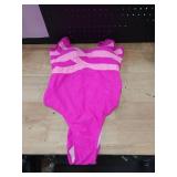 Aidonger One Piece Swimsuit for Women Modest Full Coverage Bathing Suit Slimming Color Block V Neck Swimwear L - Retail: $19