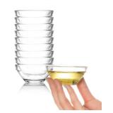 beroca Mini Glass Bowls, 3in 2.5oz Small Prep Bowl, 10 pcs Stackable Pinch Bowls for Dipping Spices Sauce - Retail: $10