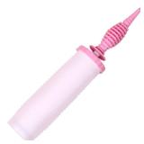 ouyili Balloon Pump Handheld Two-Way Dual Action - Hand Blower Air Pumper for Balloons - Ballon Inflator Pumping - Manual Baloon Inflators Machine (Pink 1 Piece) - Retail: $8