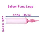 ouyili Balloon Pump Handheld Two-Way Dual Action - Hand Blower Air Pumper for Balloons - Ballon Inflator Pumping - Manual Baloon Inflators Machine (Pink 1 Piece) - Retail: $8