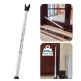 Rerishom Door Security Bar, Door Stoppers Security bar,Heavy Duty Door Lock Security Door Jammer Door Stopper for Apartment, Hotel Room,Screen Door Hardware, 1 Pack - Retail: $25