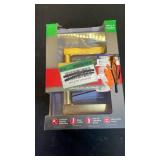 Halifax Square Satin Brass Passage Hall/Closet Handle Door Handle - Retail: $39