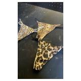 KUKU PANDA Animal Print Thong Set of 3 S - Retail: $12