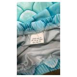 Shimmering Blue Mermaid Tail Costume 13-14 Year Old - Retail: $45