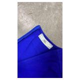 Royal Blue Flutter Sleeve Dress Size 2XL - Retail: $35