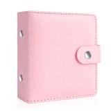 Mini Photo Album for Fujifilm Instax Mini Camera, Polaroid Camera, 52 Pockets Photo Book for 2x3 inch Films, Small Albums for Fujifilm Instax Mini 12 11 9 40 99 90 8 7 Evo LiPlay Instant Camera, Pink 