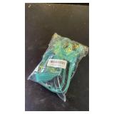 VIVAGLORY Twingrip Dog Leash, Double Handle Dog Leash for Training and Walking with Traffic Handle and 2 Loop, Traffic Control Reflective Heavy Duty for Puppy Pet, 6ft x 1in, Turquoise - Retail: $13