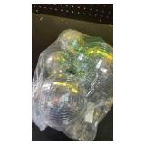 Haull 4 Pcs Large Disco Ball Set Silver Mirror Disco Reflective Ball with Hanging Ring Party Ornament Decoration for Stage Club Ballroom Dance Hall Wedding Prom Props(8