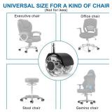 Office Chair Wheels Replacement-2 Inch Heavy Duty Caster Wheels,Quick and Quiet Rolling Chair Casters (Set of 5),Desk Chair Wheels Universal Fit,Safe for All Floor or Carpet *actual item may differ fr