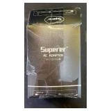 Superer 20V Massage Gun AC Power Adapter Model SRX0025S-F - Retail: $15