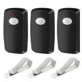 3 Replacement for Multicode Garage Gate Door Opener Remote,3089,308911,MCS308911,10 Dip Switch,Black,300mhz - Retail: $14