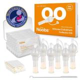 Award-Winning Colostrum Collector Kit by LoveNoobs, 6 Counts x 4ml, Reusable Breast Milk Collector, Colostrum Collection Kit For Breastfeeding, Leakproof, BPA Free - Retail: $18