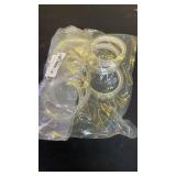 COIDEA 8 Rolls Clear Floral Tape, 1/2\ Wide Flower Tape, Clear Floral Tape for Fresh Flowers, Waterproof Florist Tape for Floral Crafts, Bouquet Floral Arranging Stem Wrapping, Wedding Bouquet, 36Yard