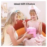 Tilhumt Clay Bead Spinner, Electric Bead Spinner for Jewelry Making, Friendship Bracelets Maker with Needle and Elastic String, Gift for Patent Design, Purple (Beads Not Included) - Retail: $17