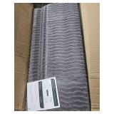 Megabarn Dark Grey Carpet Stair Treads, 14pcs  - Retail: $140