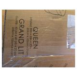 King Koil Luxury Air Mattress Queen with Built in Pump, Integrated Premium Pillow Inflatable Airbed for Guests, Camping and Home (Manufacturer Warranty) QUEEN - Retail: $150