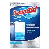 DampRid Fragrance Free Hanging Moisture Absorber  16 oz  3 Pack - Retail: $24
