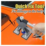 Sutekus Dent Puller Kit Car Body Dent Repair Tools Paintless Dent Removal Kit with 18 Tabs for Auto DIY Body Work - Retail: $12