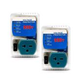 BSEED Surge Protector Outlet for Home Appliances, Power Surge Protector for Refrigerator, TV, Computer and Freezer, Adjustable Voltage Regulator, 220V, 4400W, 2 Pack - Retail: $30