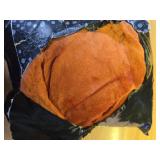 Smoofy Faux Fur Fall Throw Blanket for Couch  Burnt Orange Fluffy Cozy Rabbit Fleece, Plush Soft Bubble Blanket for Sofa and Bed, for Mom, Warm Fuzzy Home Room Decor Throw 50\ x 60\in - Retail: $40i